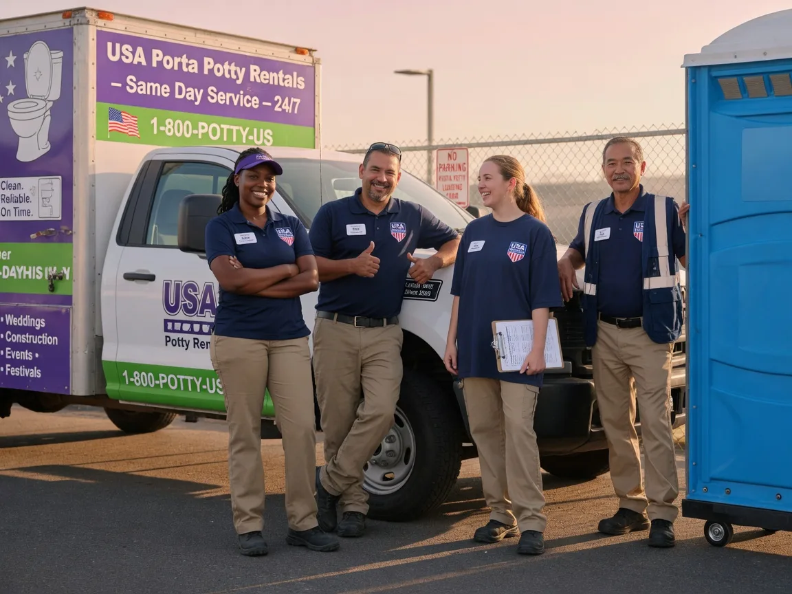 Porta Potty Rental company in Germantown, IL