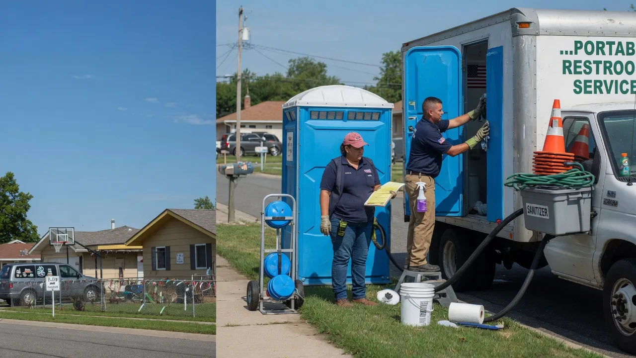 Portable Toilet Rental in Germantown, IL near me